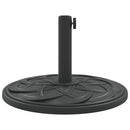 parasolfod Ø38/48 mm stænger 12 kg rund