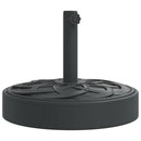 parasolfod til Ø38/48 mm stænger 25 kg rund
