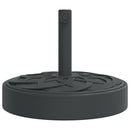 parasolfod til Ø38/48 mm stænger 25 kg rund