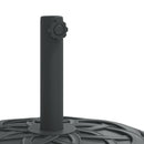 parasolfod med hjul til Ø38/48 mm stænger 27 kg rund
