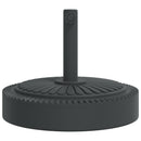 parasolfod til Ø38/48 mm stænger 25 kg rund