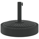 parasolfod til Ø38/48 mm stænger 25 kg rund