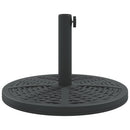 parasolfod Ø38/48 mm stænger 12 kg rund