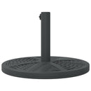 parasolfod Ø38/48 mm stænger 12 kg rund