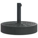 parasolfod til Ø38/48 mm stænger 25 kg rund