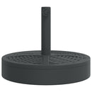 parasolfod til Ø38/48 mm stænger 25 kg rund