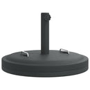 parasolfod med håndtag til Ø38/48 mm stænger 25 kg rund