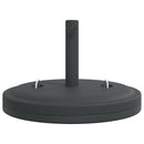 parasolfod med håndtag til Ø38/48 mm stænger 25 kg rund