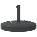 parasolfod med håndtag til Ø38/48 mm stænger 25 kg rund