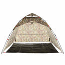 4-personers fisketelt quick-release camouflage