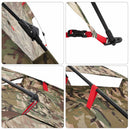 4-personers fisketelt quick-release camouflage