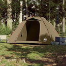 4-personers fisketelt quick release olivengrøn
