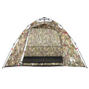 4-personers fisketelt quick-release camouflage