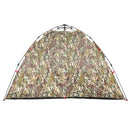 4-personers fisketelt quick-release camouflage