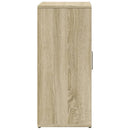 skænke 2 stk. 60x31x70 cm konstrueret træ sonoma-eg