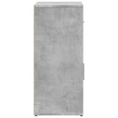 skænke 2 stk. 60x31x70 cm konstrueret træ betongrå