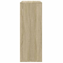 kommoder 2 stk. 60x31x84 cm konstrueret træ sonoma-eg
