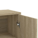 kommoder 3 stk. 60x31x84 cm konstrueret træ sonoma-eg