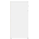 skænke 2 stk. 79x38x80 cm konstrueret træ hvid