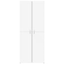 arkivskab 60x32x153 cm konstrueret træ hvid