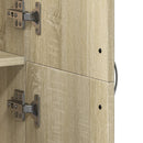 arkivskab 60x32x153 cm konstrueret træ sonoma-eg