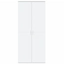 højskab 80x35x180 cm konstrueret træ hvid