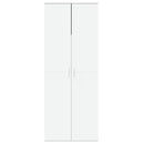 højskab 70x35x180 cm konstrueret træ hvid