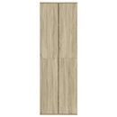 højskab 60x35x180 cm konstrueret træ sonoma-eg