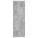 højskab 60x35x180 cm konstrueret træ betongrå