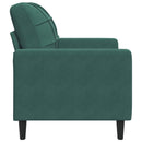lænestol 60 cm velour lysegrøn