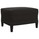 sofasæt 4 dele med hynder og bolsterpuder velour sort