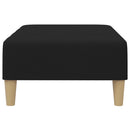 fodskammel 77x55x31 cm stof sort
