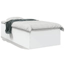 sengeramme 100x200 cm konstrueret træ hvid