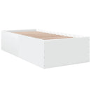 sengeramme 100x200 cm konstrueret træ hvid