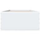 sengeramme 100x200 cm konstrueret træ hvid