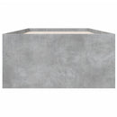 sengeramme 75x190 cm konstrueret træ betongrå