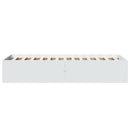 sengeramme 100x200 cm konstrueret træ hvid