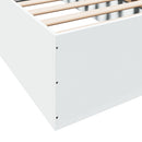 sengeramme 100x200 cm konstrueret træ hvid