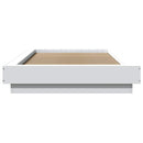 sengeramme 100x200 cm konstrueret træ hvid