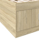 daybed med skuffer uden madras 100x200 cm sonoma-eg