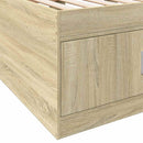 daybed med skuffer uden madras 90x200 cm sonoma-eg