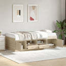 daybed med skuffer uden madras 90x200 cm sonoma-eg