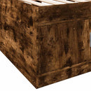 daybed med skuffer uden madras 90x190 cm røget eg