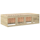 daybed med skuffer uden madras 75x190 cm sonoma-eg
