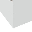 sengeramme med skuffer 160x200 cm konstrueret træ hvid