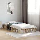 sengeramme 90x200 cm konstrueret træ sonoma-eg