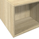 sengestel 120x190 cm konstrueret træ sonoma-eg