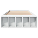 sengeramme 100x200 cm konstrueret træ hvid