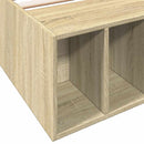 sengeramme 90x200 cm konstrueret træ sonoma-eg