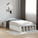 sengeramme 75x190 cm konstrueret træ hvid